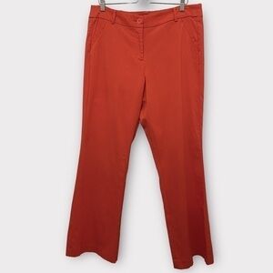 Lane Bryant Coral Orange Stretch Pants Size 18